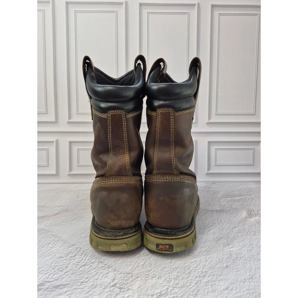 Danner Steel Yard Wellington Brown Steel Toe Waterproof Work Boots Mens 9 D 11